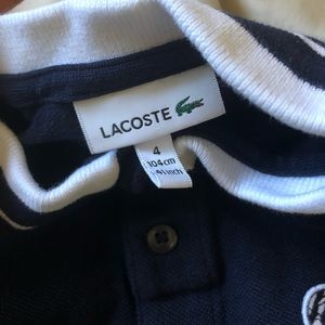 Lacoste polo shirt for boys